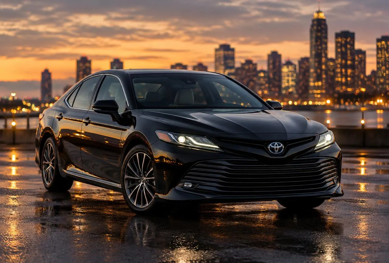 Illustrative image of a 2021 Toyota Camry sedan